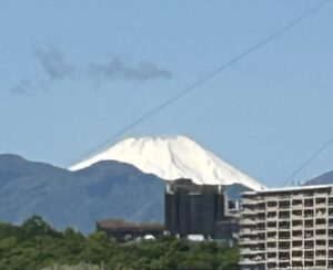 富士山が！;
